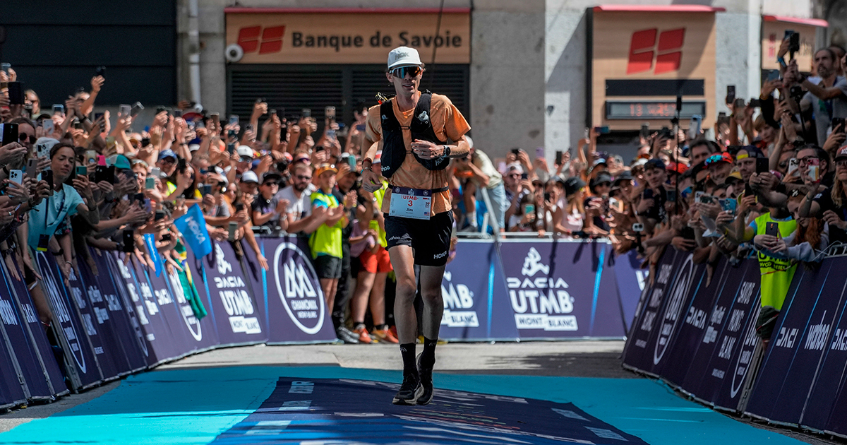 UTMB 2024 Jim Walmsley, Germain Grangier, Aurélien DunandPallaz