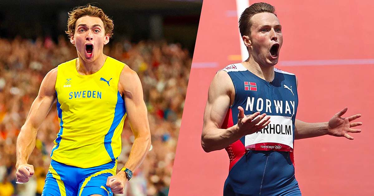 Les stars de l'athlétisme Armand Duplantis et Karsten Warholm vont se défier sur 100 m lors du Meeting de Zurich le mercredi 4 septembre.