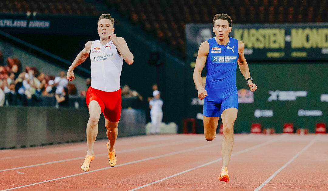 Meeting de Zurich : Et le grand vainqueur est… Armand Duplantis qui domine Karsten Warholm sur 100 m