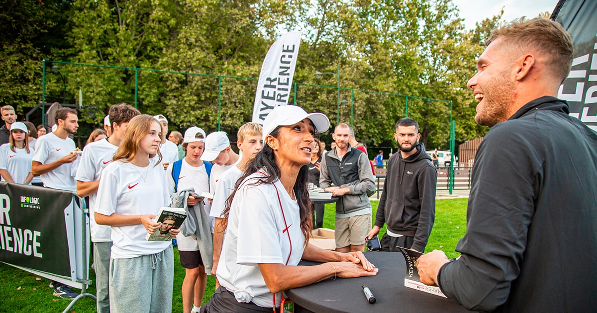 Kevin Mayer organise une nouvelle édition de la Mayer Expérience dans son village d'enfance, à La Roche de Glun, le samedi 28 septembre 2024.