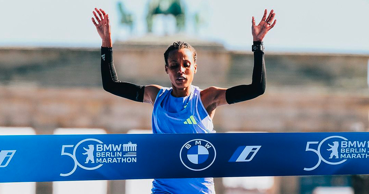 Marathon de Berlin : Les Éthiopiens Milkesa Mengesha (2h03'17) et Tigist Ketema (2h16'40) ont inscrit leur nom au palmarès de la 50e édition.