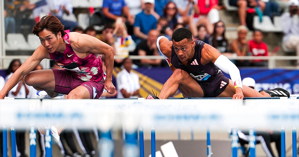 Sasha Zhoya (110 m haies) et Thibaut Collet (perche) ont réalisé les minima pour les Championnats du monde d'athlétisme 2025 à Tokyo.