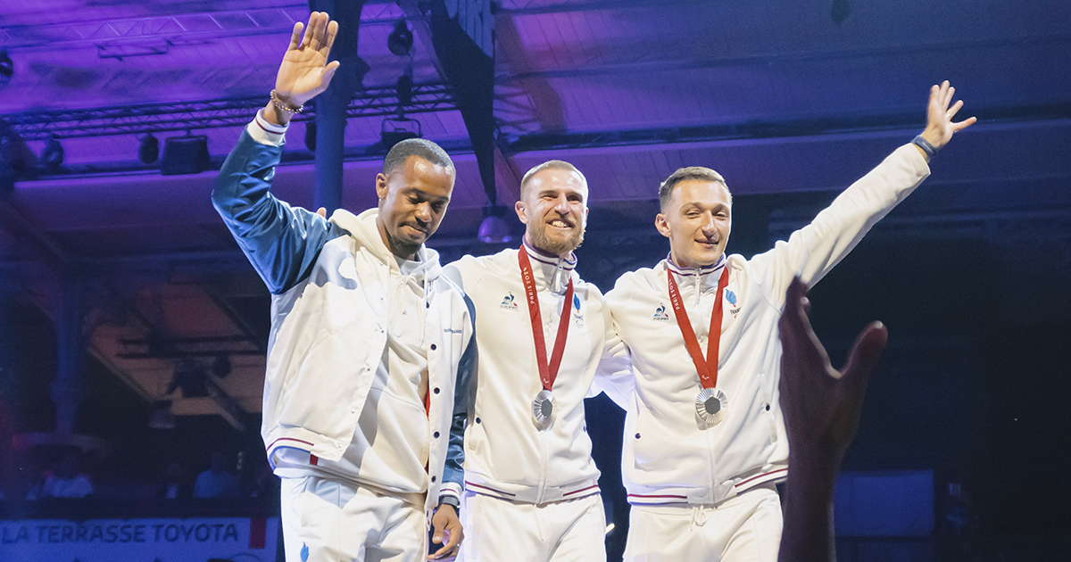 Timothée Adolphe est allé chercher une nouvelle médaille d'argent sur 100 m aux Jeux paralympiques de Paris 2024.