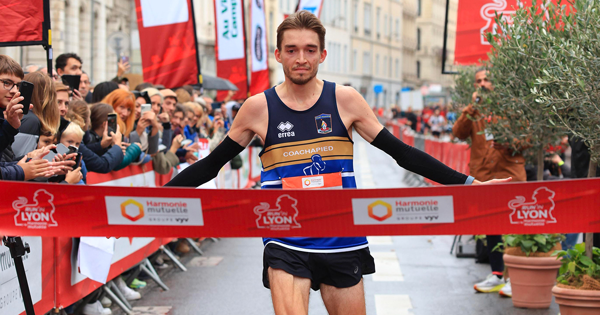 Run in Lyon Maxime Tesch avec brio et aussi 30 000 vainqueurs