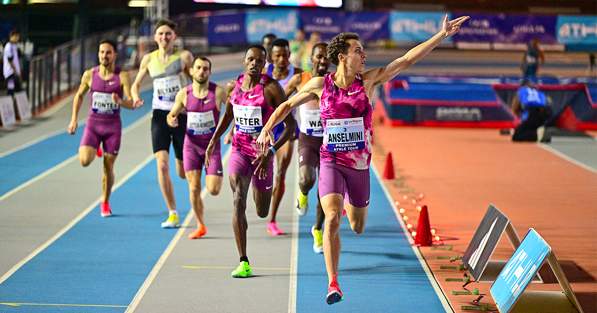 Le Meeting Indoor de Lyon a donné lieu à de solides performances, dont le record de France U23 de Paul Anselmini sur 1500 m en 3'36"72.