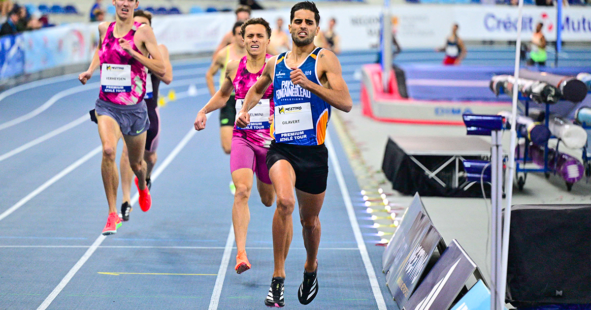 Toujours attendu par les fans d'athlétisme, le Meeting de Miramas a souri aux Tricolores Louis Gilavert et Yanis Meziane et Laëtitia Bapté.