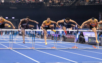 Athlétisme : Wilhem Belocian et Just Kwaou-Mathey, duo doré au Meeting de Paris Indoor