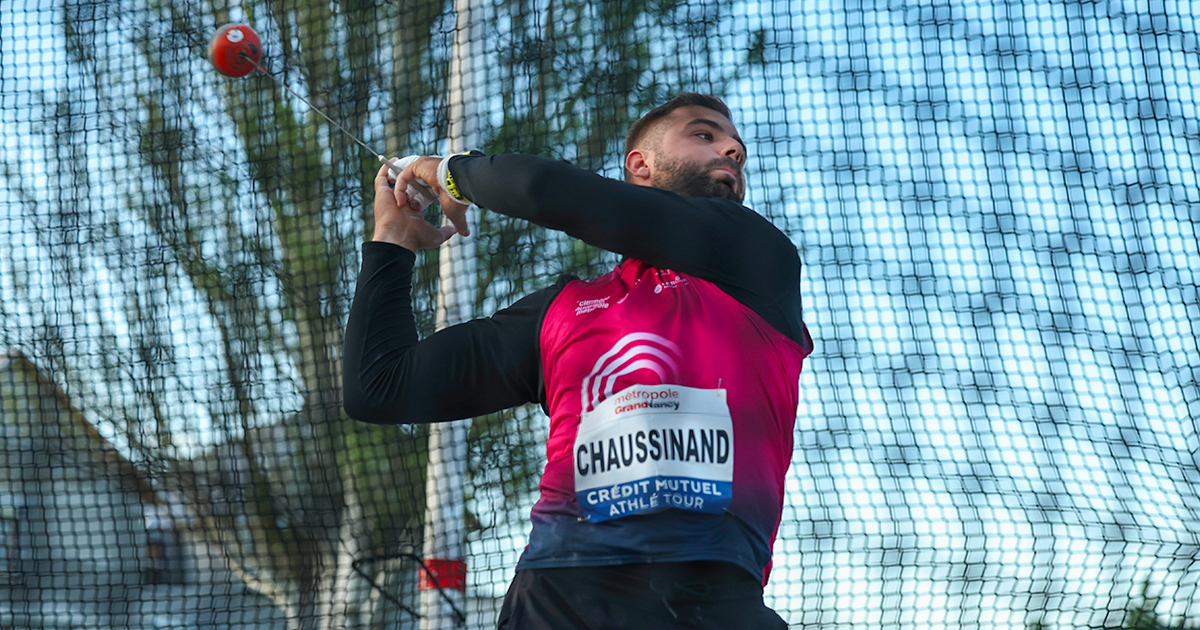 Yann Chaussinand a effectué une rentrée tonitruante ce samedi lors des championnats de La Réunion, en projetant son marteau à 81,56 m.