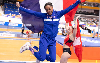 Championnats d’Europe en salle : Le sourire en bronze de Marie-Julie Bonnin