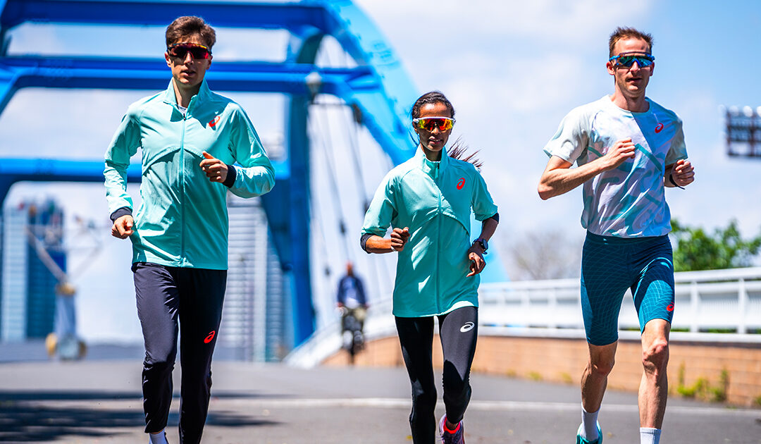 ASICS : Suivez en direct les tentatives de record de France du 10 km avec Etienne Daguinos, Mekdes Woldu et Antoine Puydebois à Tokyo