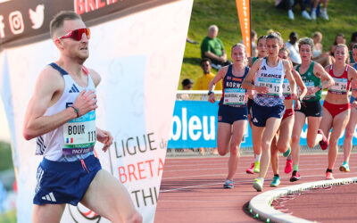 Coupe d’Europe du 10 000 m 2025 : Présentation de l’équipe de France avec Félix Bour et Mélody Julien à Pacé