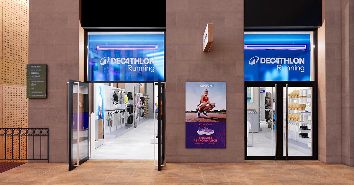 La toute première boutique Decathlon dédiée au running et à la course à pied vient d'ouvrir ses portes à Bordeaux.