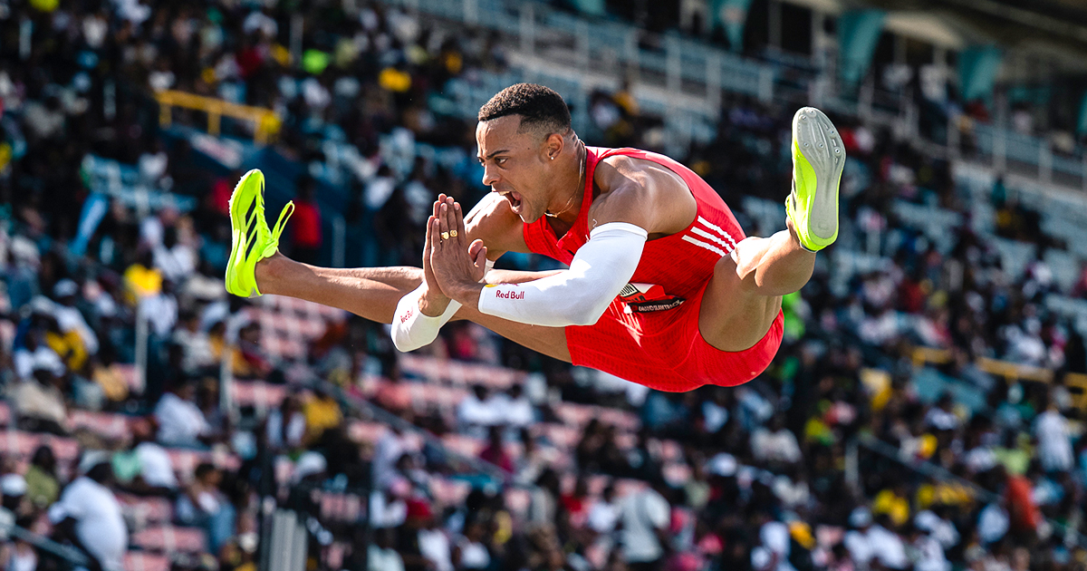 La deuxième étape du Grand Slam Track 2025 a lieu à Miami avec Sasha Zhoya, Cyréna Samba-Mayela, Wilhem Belocian, Ludvy Vaillant et Ryan Zézé.