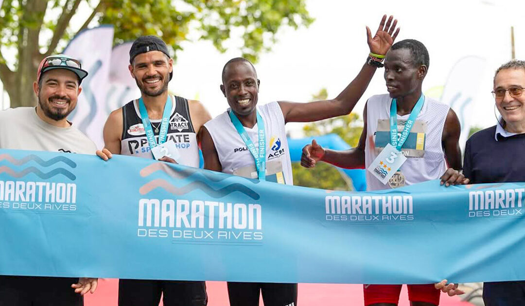 Marathon des 2 Rives : Joseph Koech et Lucy Macharia, à jamais les premiers à Ambès