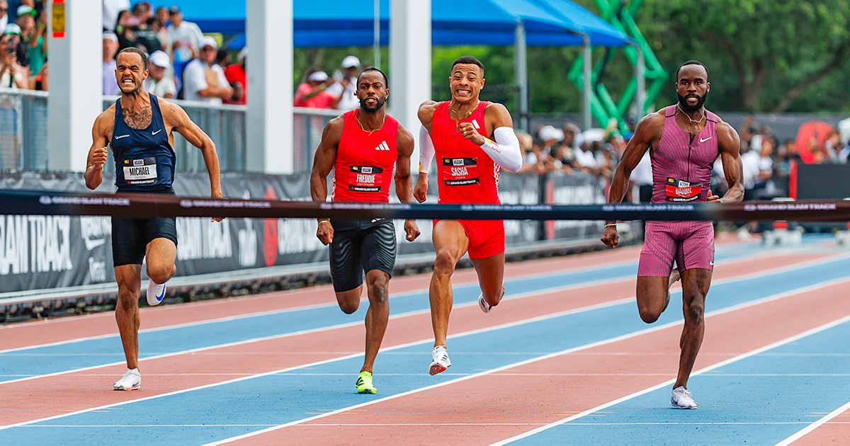 Le week-end du 1er mai aura été fructueux pour Sasha Zhoya (13"06 sur 110 m haies et 10"36 sur 100 m à Miami) et Nicolas-Marie Daru (8'10"69 sur 3000 m steeple à Shanghai).