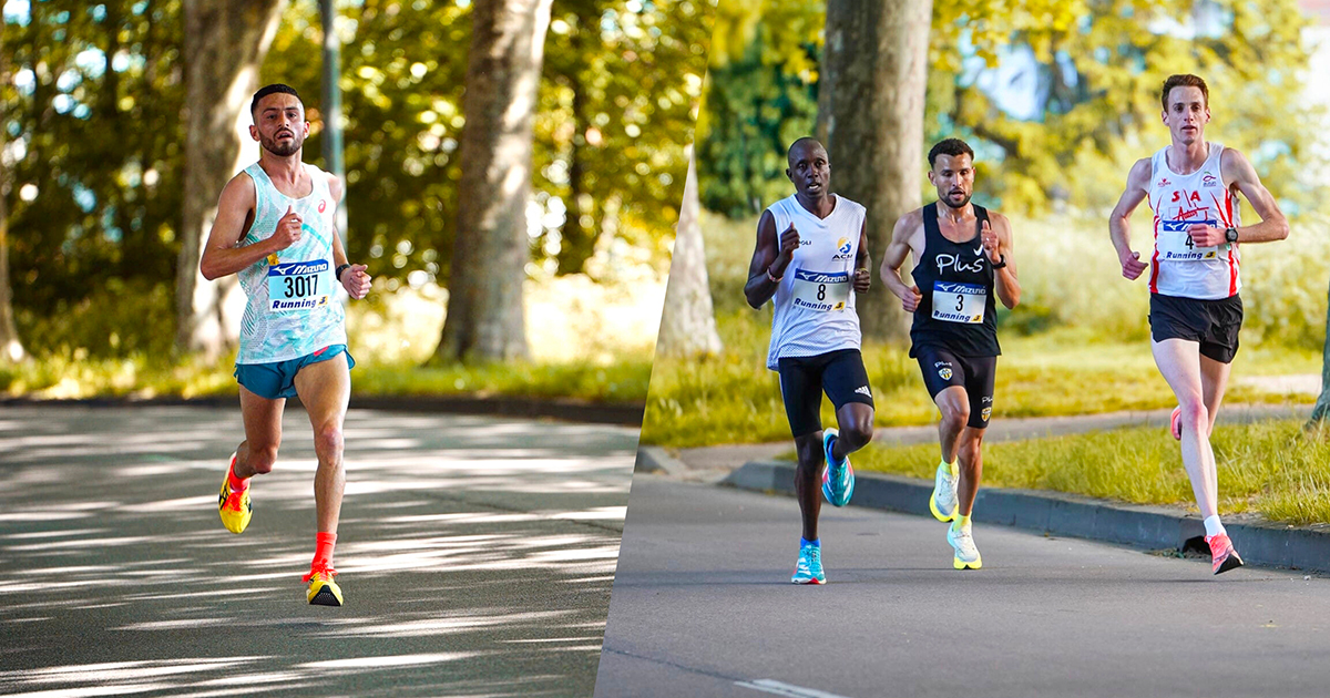 Impressionnants de vélocité, le Kényan Joseph Koech et la Marocaine Hanane Bouaggad ont remporté la 30e édition du Semi-Marathon de Troyes.