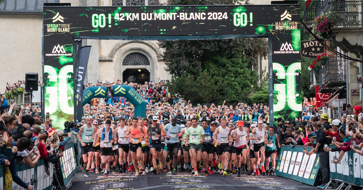 Présentation des favoris au Marathon du Mont-Blanc 2025 qui attire les meilleurs français et internationaux de trail à Chamonix.