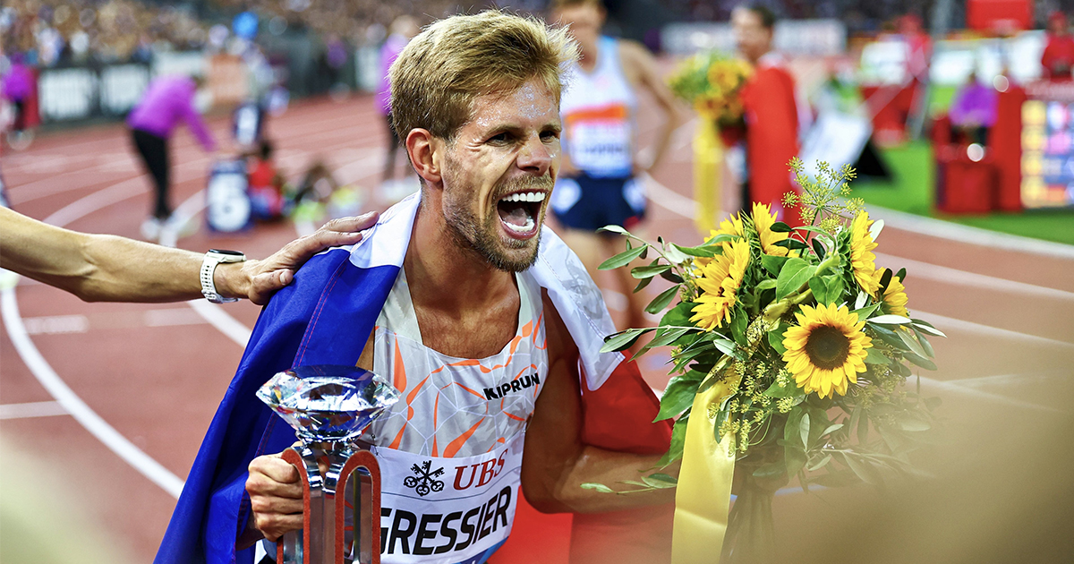 Jimmy Gressier s'est sublimé pour s'offrir la victoire sur 3000 m en 7'36"78 lors de la finale de la Diamond League 2025 à Zurich.