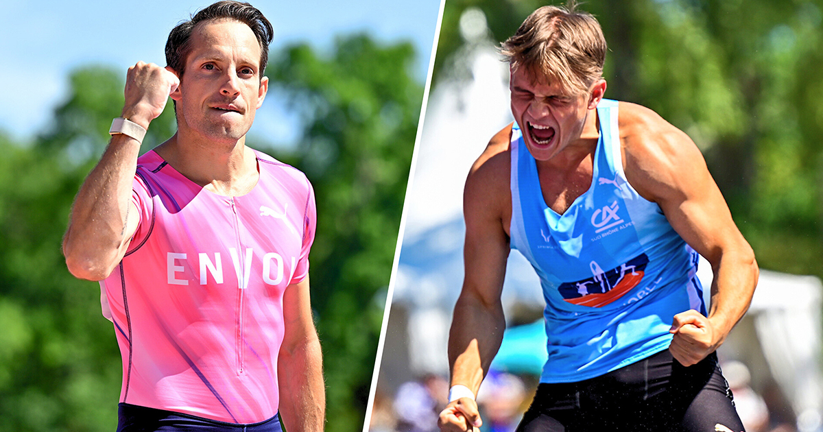 Deuxièmes ex aequo, Renaud Lavillenie et Thibaut Collet ont sorti un solide concours de perche en domptant 5,82 m au City Event Athletissima de Lausanne (Suisse).