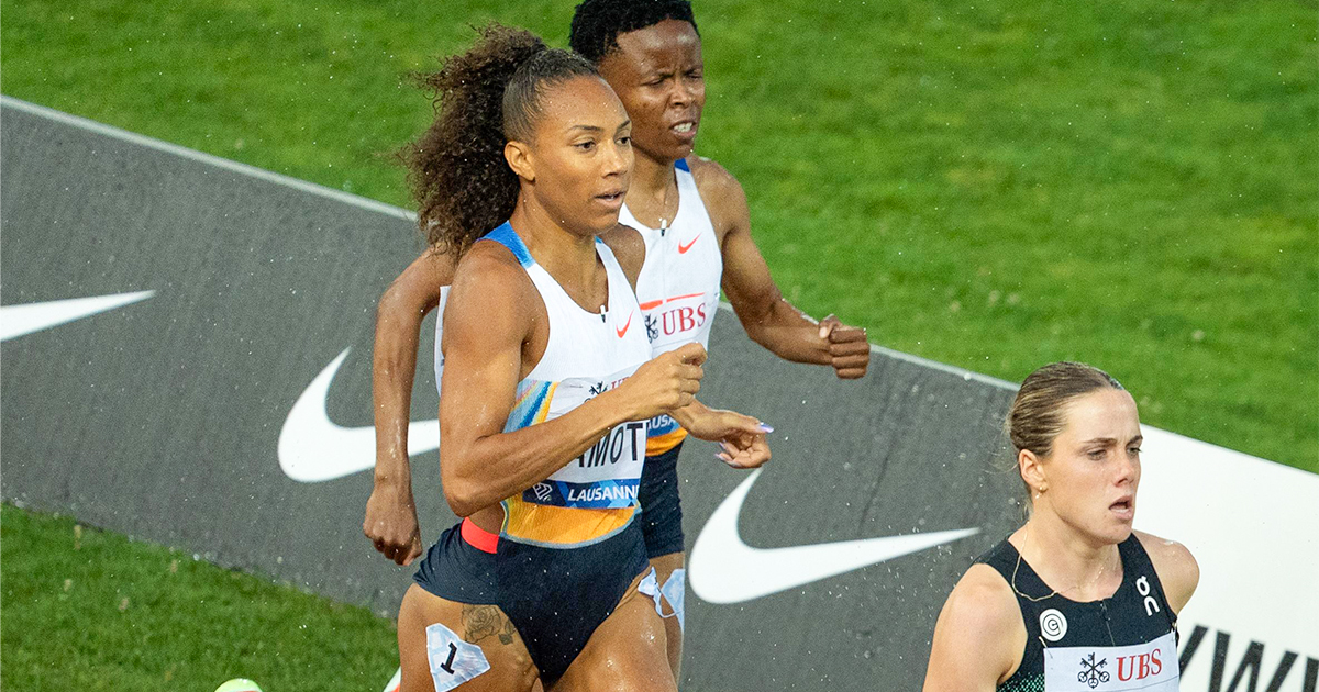 Rénelle Lamote a fait son retour à la compétition sur 800 m avec une huitième place en 1'59"60 au Meeting Diamond League de Lausanne.