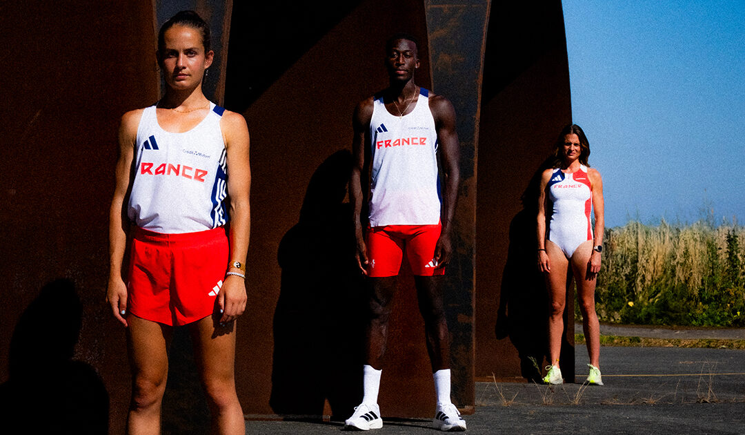 Les maillots adidas de l’équipe de France d’athlétisme aux Mondiaux de Tokyo 2025 dévoilés