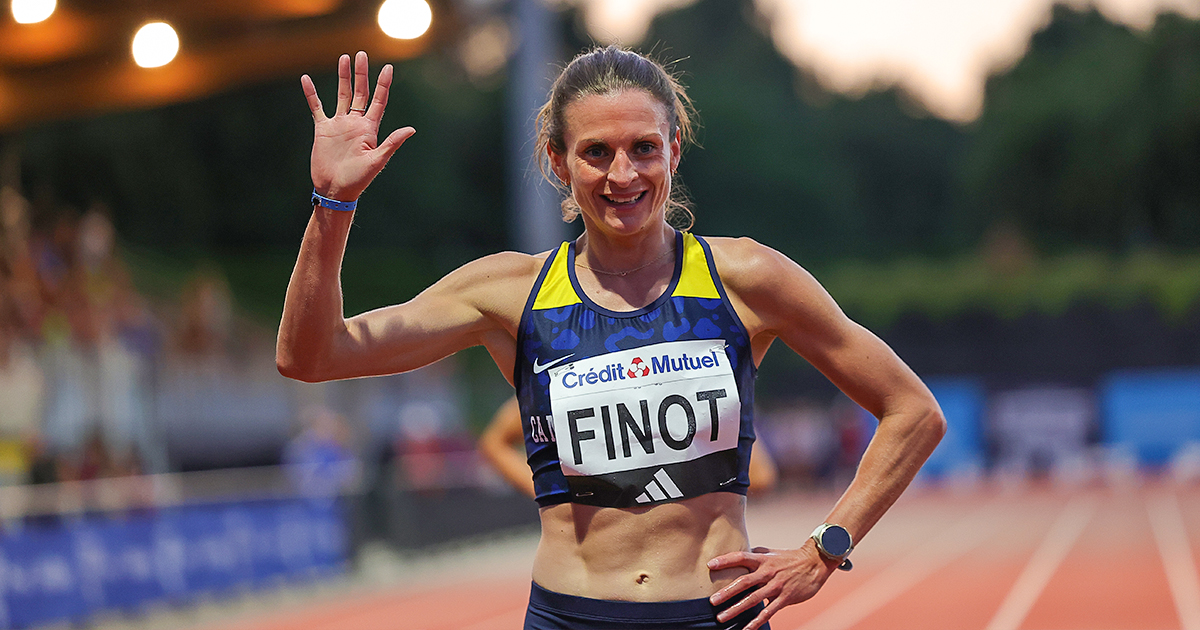Insuffisamment remise d’une blessure au mollet droit, Alice Finot, recordwoman d'Europe, ne prendra part au 3000 m steeple des Mondiaux de Tokyo (13 au 21 septembre).