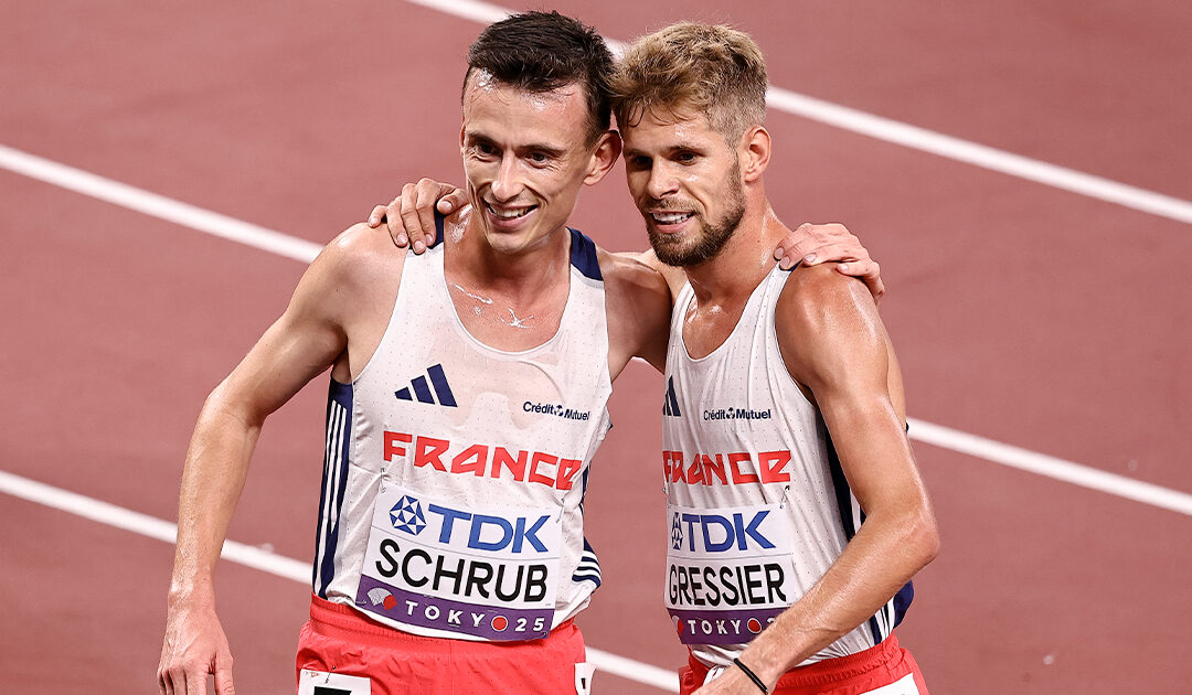 Athlétisme : Jimmy Gressier, Yann Schrub et Etienne Daguinos qualifiés en finale du 5000 m aux Championnats du monde de Tokyo