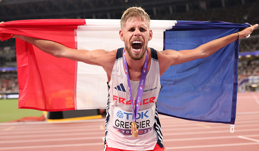 Athlétisme : Jimmy Gressier est sacré champion du monde du 10 000 m à Tokyo