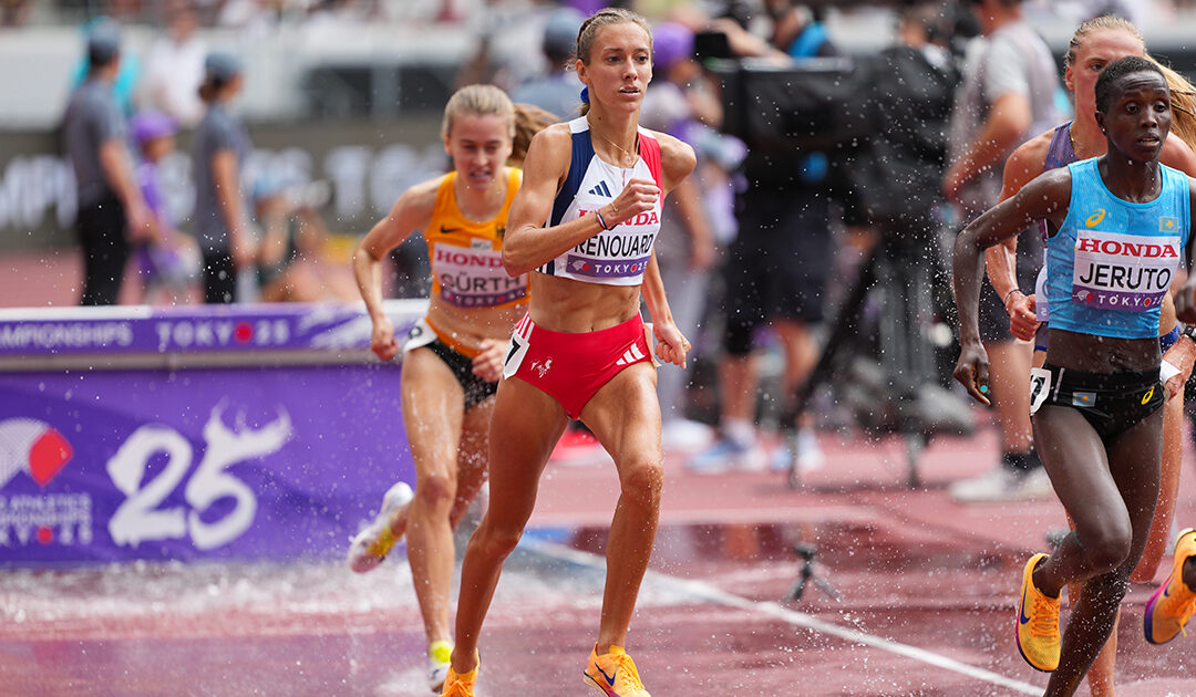 Athlétisme : Suivez la cinquième journée des Championnats du monde en direct de Tokyo avec Flavie Renouard et Marie-Julie Bonnin