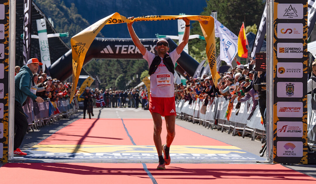 Frédéric Tranchand sacré champion du monde de trail court à Canfranc