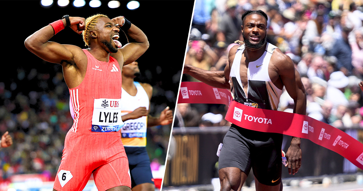 Noah Lyles vs Kishane Thompson 100 mètres championnats du monde athlétisme Tokyo 2025 duel