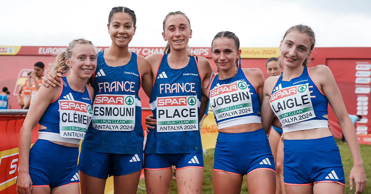 L'équipe de France s'est distinguée aux Championnats d'Europe de cross-country 2024 à Antalya (Turquie) en décrochant quatre médailles.