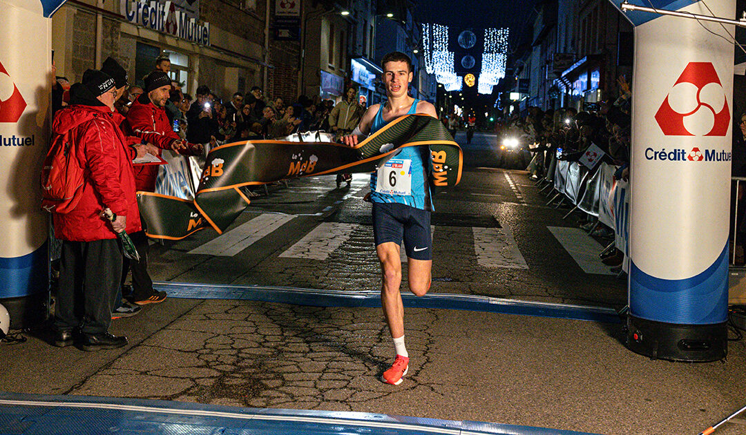 Foulées de Noël by Crédit Mutuel à La Talaudière : Yoann Debroucker et Florie Regnart ne leur ont pas fait de cadeaux