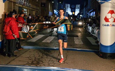 Foulées de Noël by Crédit Mutuel à La Talaudière : Yoann Debroucker et Florie Regnart ne leur ont pas fait de cadeaux