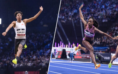 Meeting de Paris Indoor : Mattia Furlani et Laëticia Bapté illuminent l&rsquo;Accor Arena