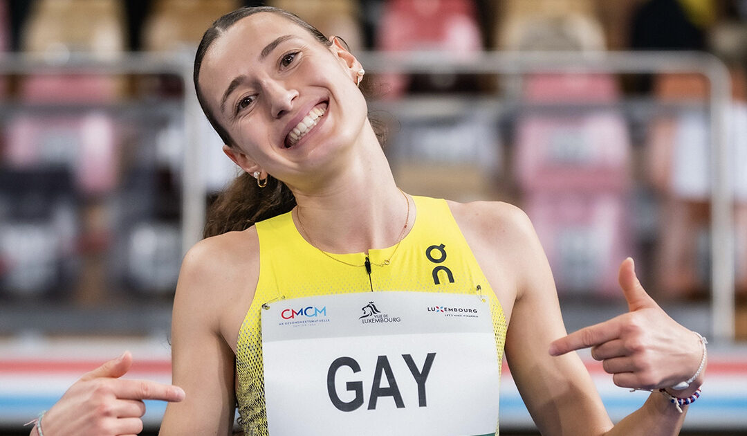 Résultats du week-end : Record de France espoirs pour Adèle Gay sur 1500 m au Luxembourg