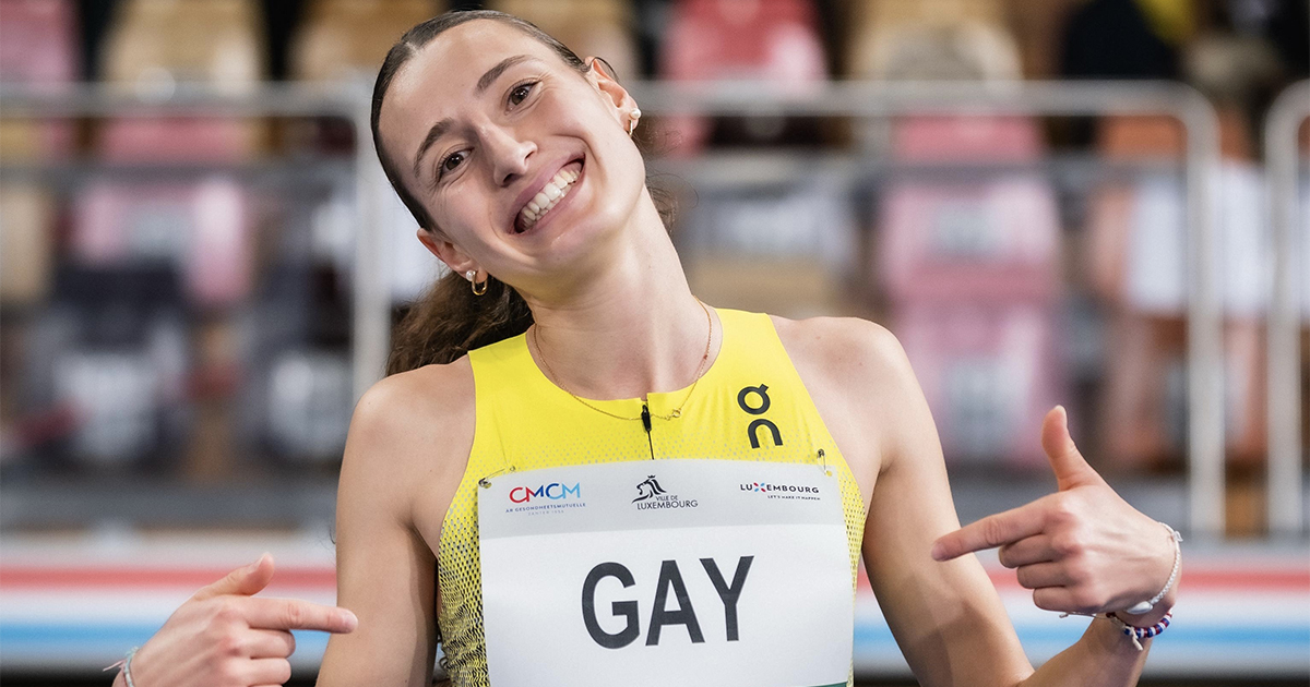 Le premier grand week-end de compétitions d'athlétisme de l'année 2026 a été marqué par le record de France espoirs d'Adèle Gay sur 1500 m.