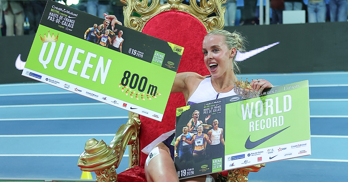 Flashée en 1'54"87 au Meeting de Liévin, la Britannique Keely Hodgkinson a atomisé le record du monde du 800 m en salle.