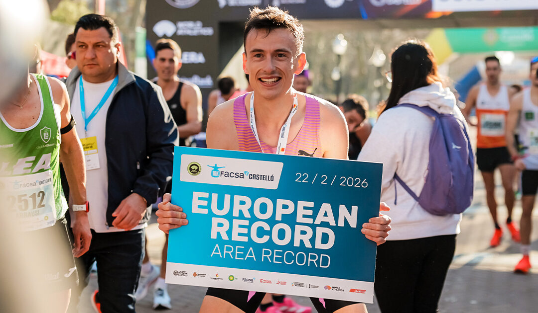 Yann Schrub s&rsquo;offre le record d&rsquo;Europe du 10 km à Castellon