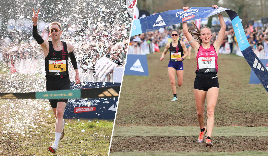 Championnats de France de cross-country : Félix Bour et Margot Dajoux sacrés à Carhaix