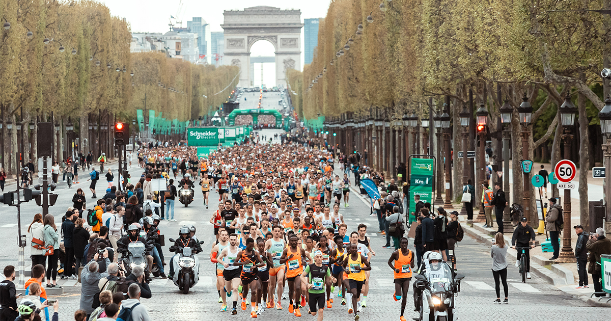 Marathon de Paris 2026 favoris informations programme Rendez-vous running majeur, le Schneider Electric Marathon de Paris présentera un plateau relevé le dimanche 12 avril 2026.