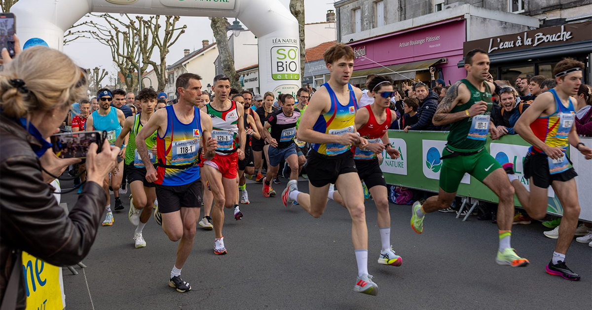 Championnats de France d’Ekiden 500 équipes à Châtelaillon-Plage