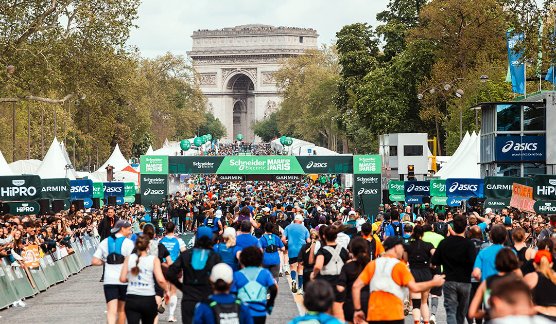 Marathon de Paris 2026 : Stadion était au cœur du peloton aux côtés des 57 464 finishers