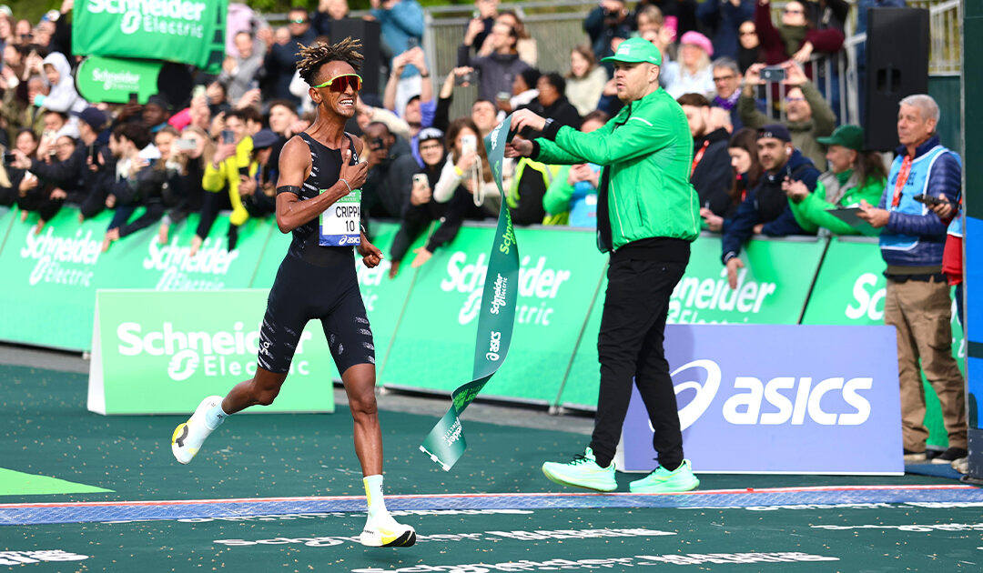 Marathon de Paris 2026 : Yemaneberhan Crippa vainqueur, record de l’épreuve pour Shure Demise