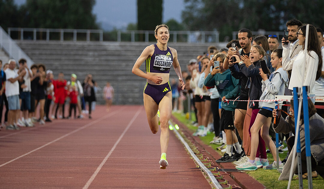 Cassandre Beaugrand s&rsquo;offre le record de France du 5000 m à Nice