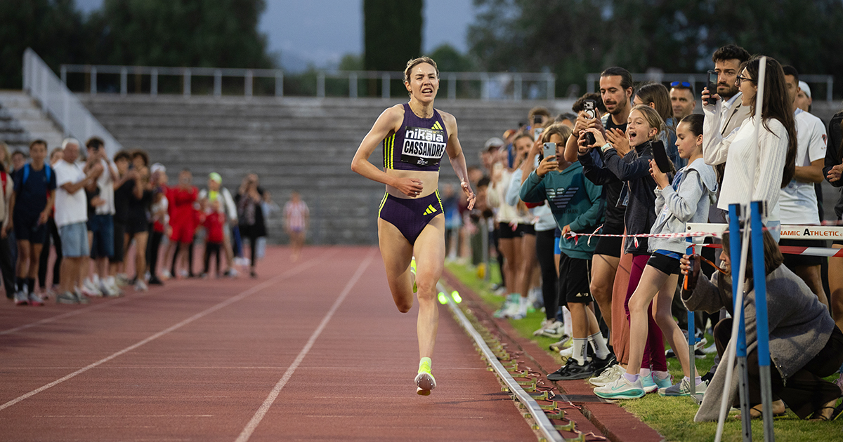 Cassandre Beaugrand s’offre le record de France du 5000 m à Nice Cassandre Beaugrand continue d'impressionner en établissant un nouveau record de France du 5000 m en 14'40"77 à Nice ce mercredi.