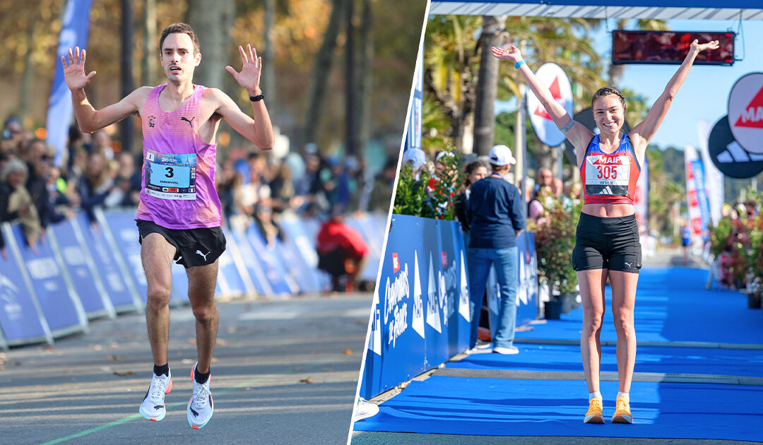 Semi-marathon des Sables-d&rsquo;Olonne : Emmanuel Roudolff-Levisse et Mathilde Sénéchal à la barre