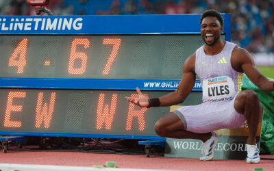 Meeting Ostrava Golden Spike : Record du monde pour Noah Lyles sur 150 m, Audrey Werro en pleine confiance