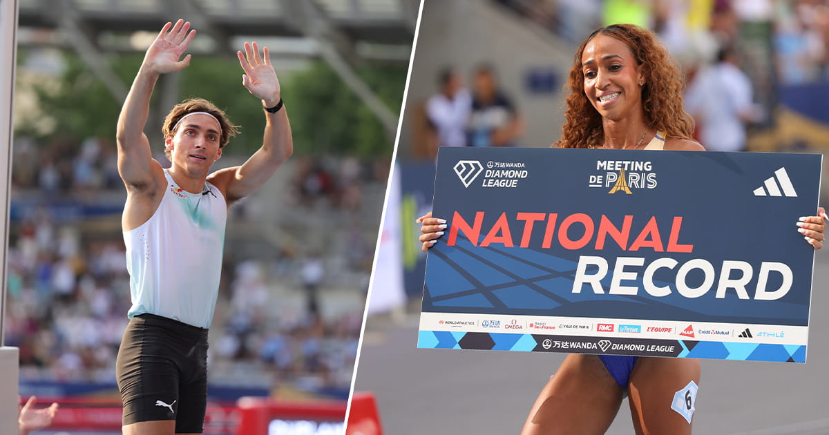 Le Suédois Armand Duplantis (6,13 m à la perche) et la Suissesse Audrey Werro (1'53"80 sur 800 m) ont excellé au Meeting de Paris 2026.