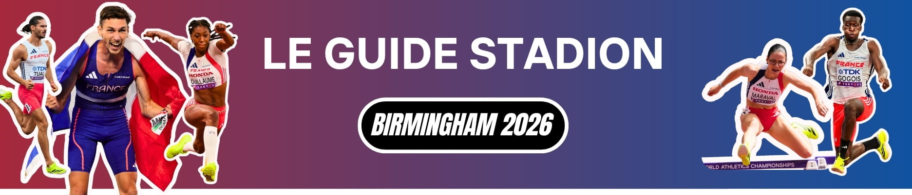 Championnats Europe Birmingham 2026 athlétisme guide stadion résultats programme et direct